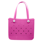 Beach Escape EVA Tote Bag in Rose - Medium - Koda Store - Free Shipping