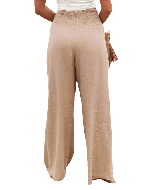 High-Waisted Loose Fit Pants - Koda Store