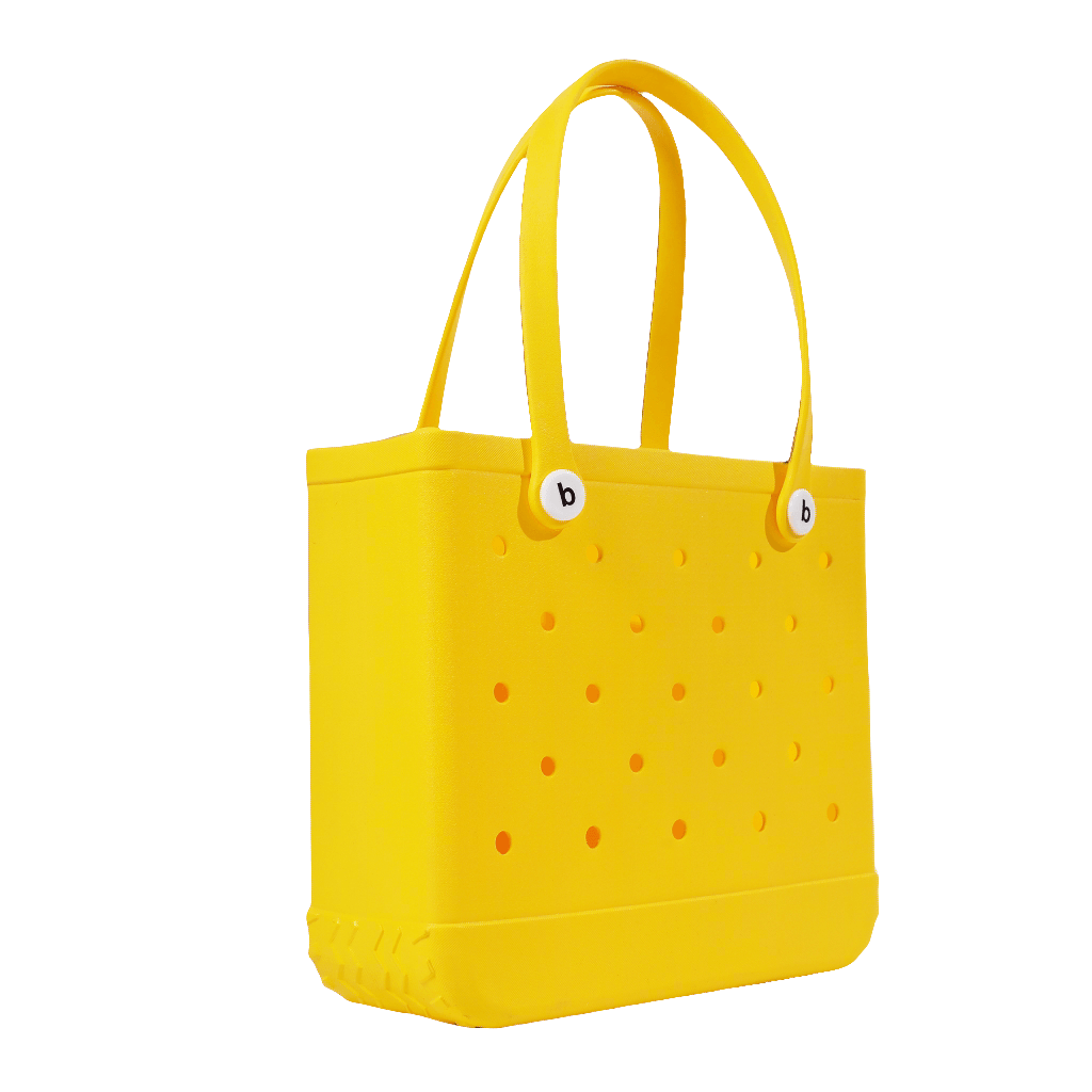 Yellow Waterproof EVA Beach Bag - Medium