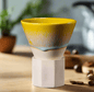 Retro Ceramic Espresso Cup with Base 190ml - Koda Fashion & Decor - Free Shipping