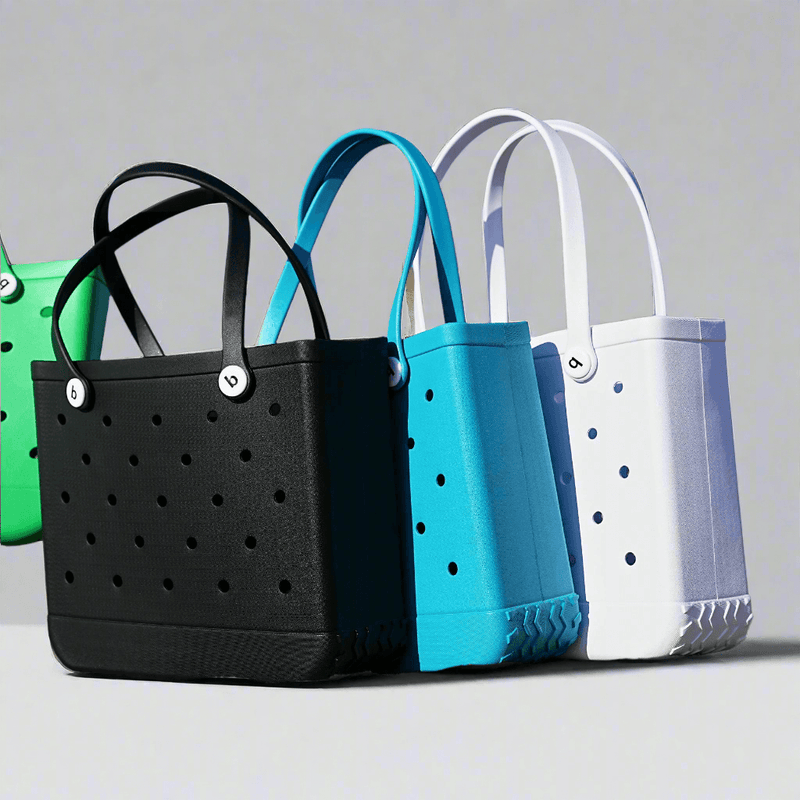 Beach Escape EVA Tote Bag in Turquoise - Extra Large - Koda Store - Free Shipping