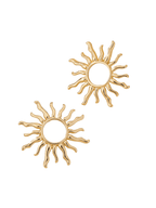 Celestial Sun Flower Earrings Koda Fashion & Decor