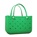 Beach Escape EVA Tote Bag in Green - Extra Large - Koda Store - Free Shipping