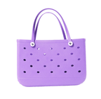 Premium Waterproof EVA Beach Tote Bags - Extra Large Koda Tote Bags- Lilac & Pale Green (2 Pack) - Koda Store - Free Shipping