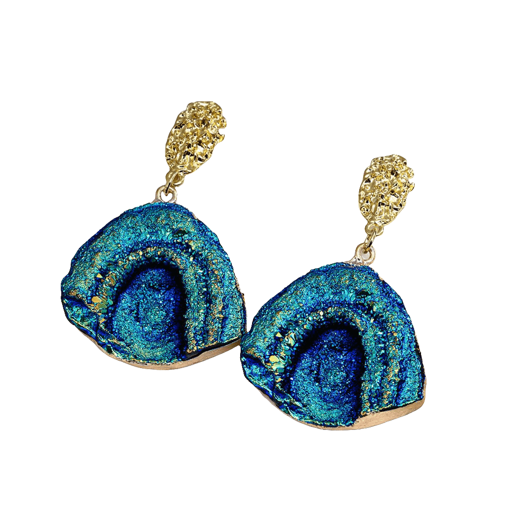 Starry Sea Volcanic Rock Earrings - Koda Store - Free Shipping