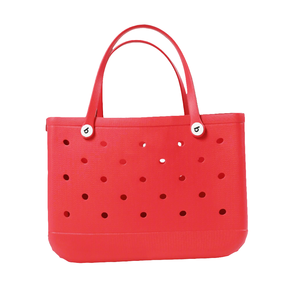 Red Waterproof EVA Beach Bag XL - Koda Fashion & Decor - Free Shipping