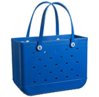 Royal Blue Waterproof EVA Beach Bag XL - Koda Fashion & Decor - Free Shipping