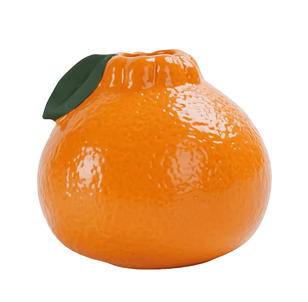 Orange Fruit Ceramic Vase - Koda Store