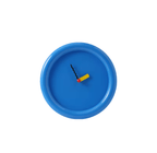 Minimalist Round Memphis Wall Clock Cobalt Blue - Koda Store - Free Shipping