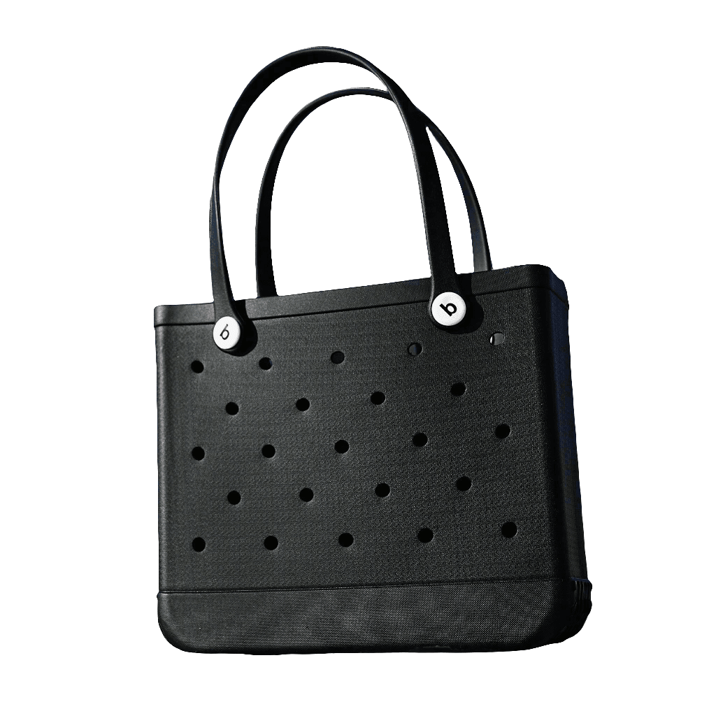 Premium Waterproof EVA Beach Tote Bag - Medium Koda Tote Bag- Black - Koda Store