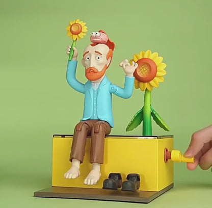 Vincent Van Gogh Moving Machinery Collectible Model