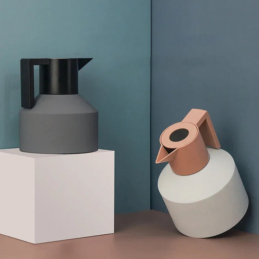 Geometric Stainless Steel Thermal Insulation Kettle Shop name
