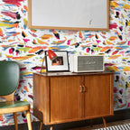 Abstract Art Brushstroke Self-Adhesive Wallpaper - Peel & Stick