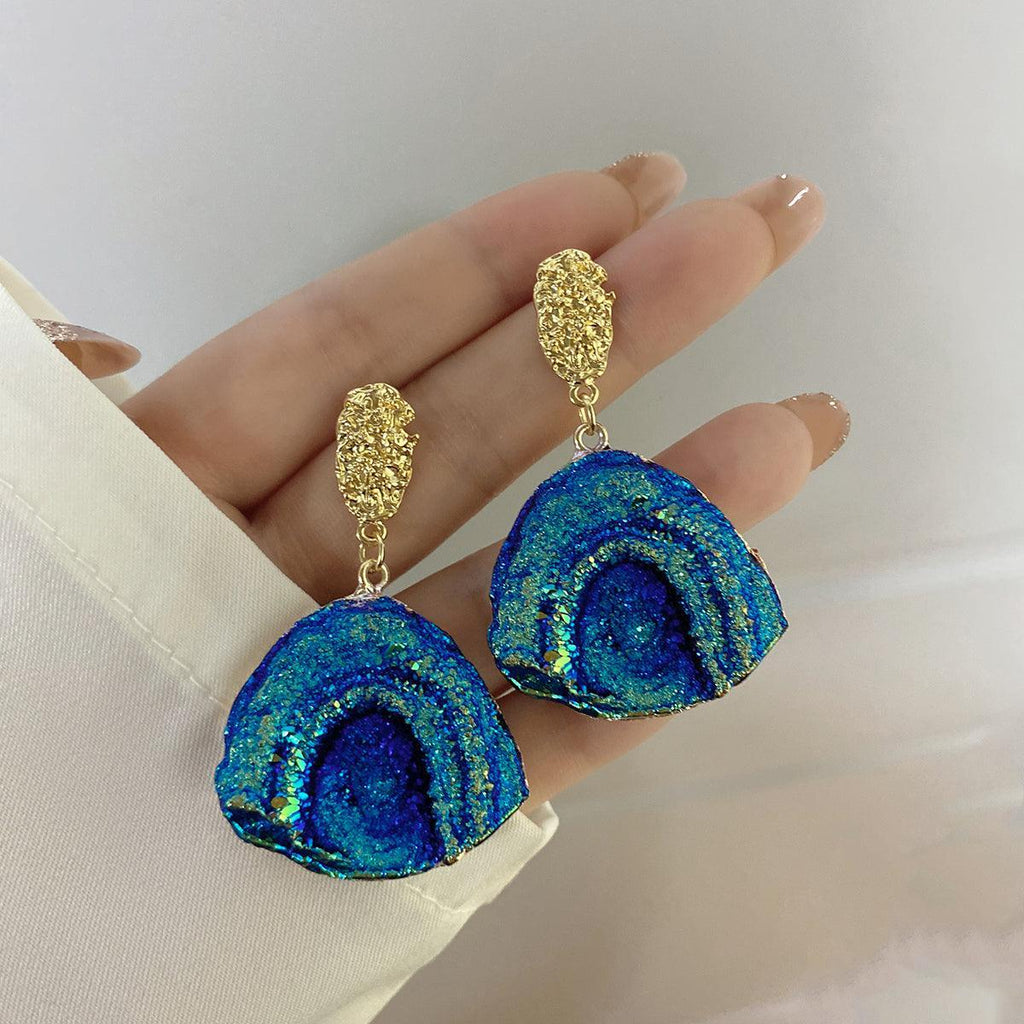 Starry Sea Volcanic Rock Earrings - Koda Store - Free Shipping