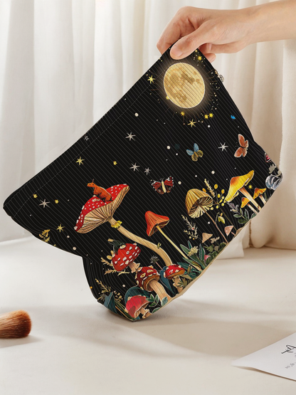 Mushroom Mischief – Enchanted Forest Toiletry Travel Bag Shop name