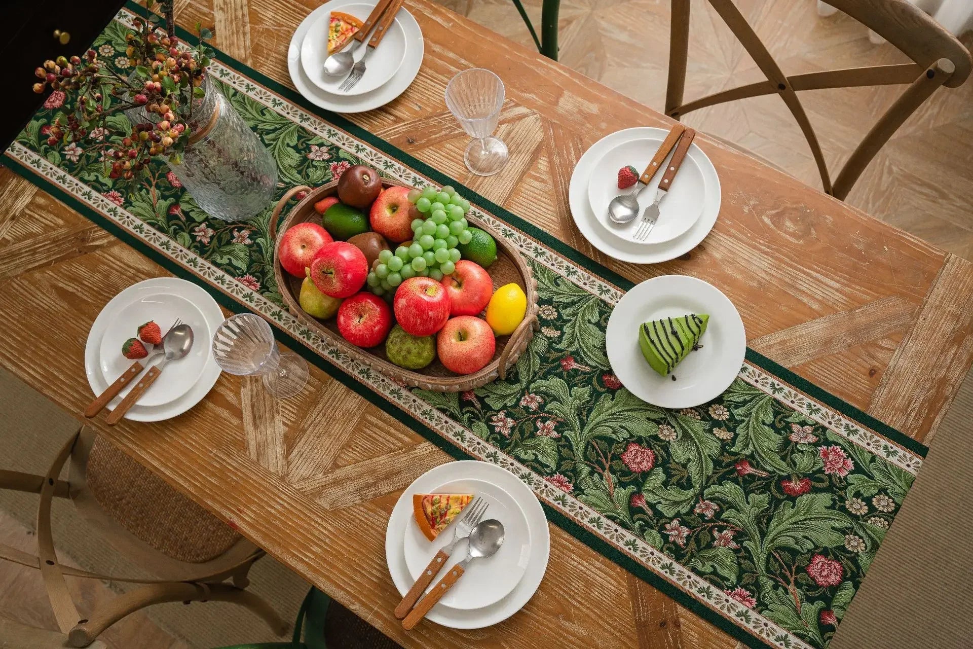 Wild & Woven Table Runner Shop name