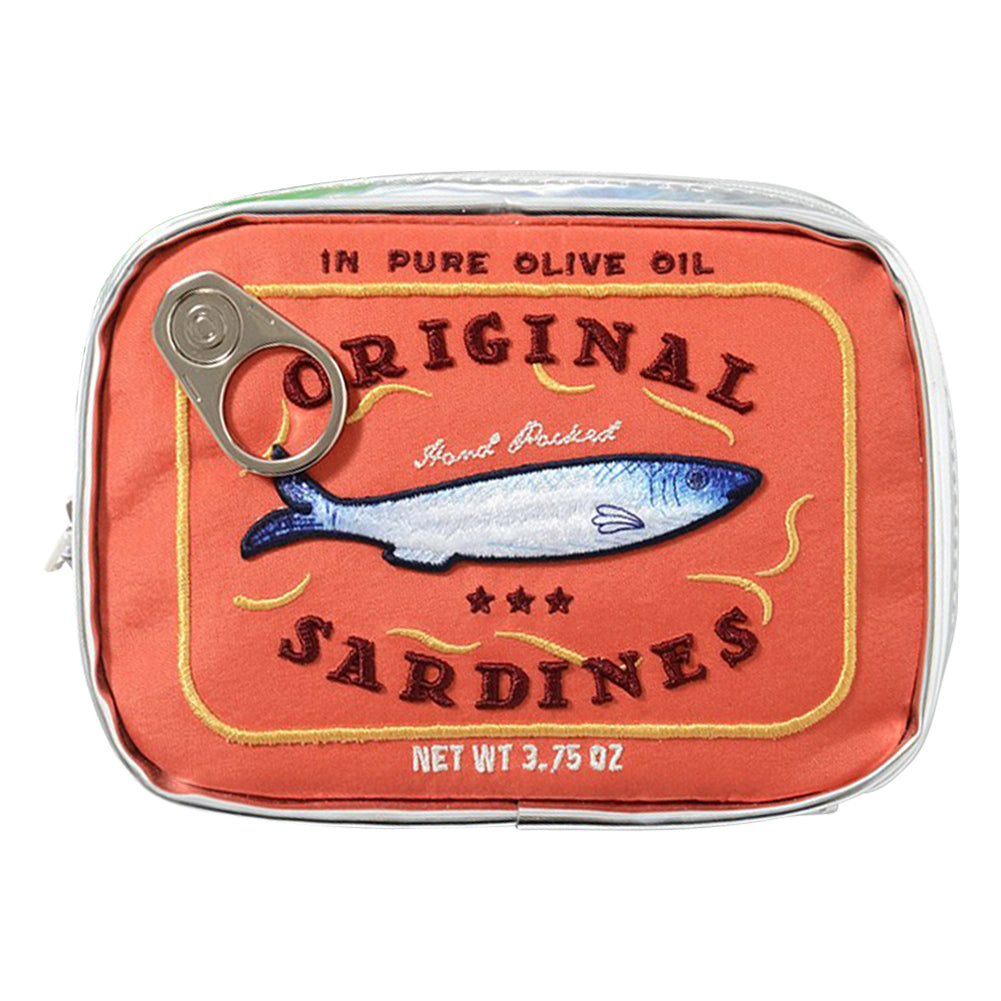 Canned Sardines Novelty Cosmetics Bag