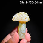 Natural Alxa Gobi Eye Agate Mushroom Healing Stone - KODA STORE | Fashion x Homewares