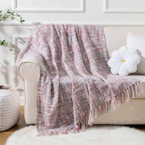 Crawford Tassel Knit Throw Blanket