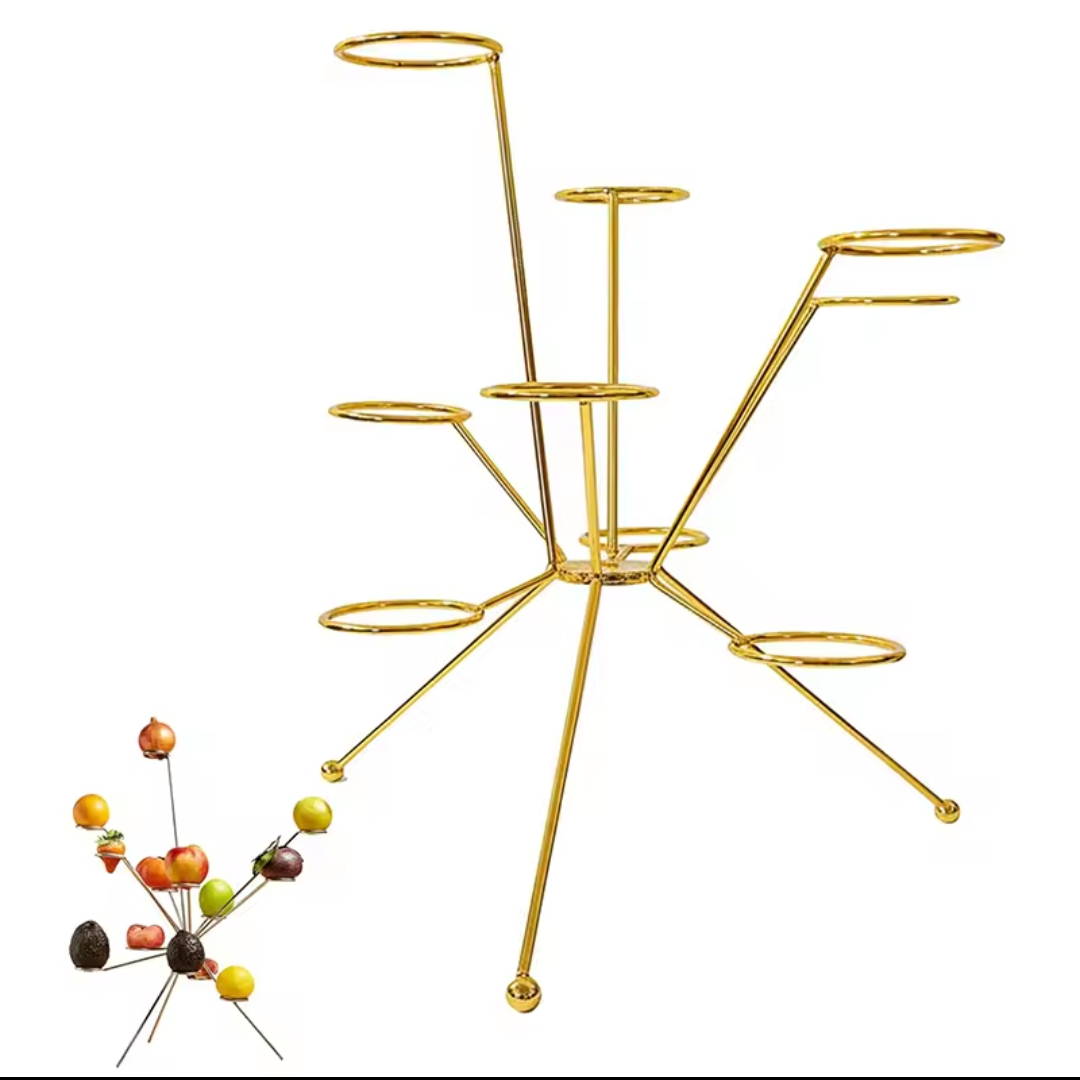 Fruit Bowl Explosion Stand – Fresh Produce Display Rack