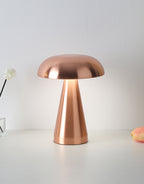 Metal Mushroom Cordless & Dimmable Tabletop Touch Lamp - Koda Store - Free Shipping