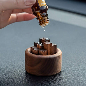 Aromatherapy Flameless Wooden Eco-Friendly Slow-Absorption Essential Oil Diffuser Shop name