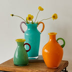 Vintage Style Stained Glass Vase - KODA STORE | Fashion x Homewares