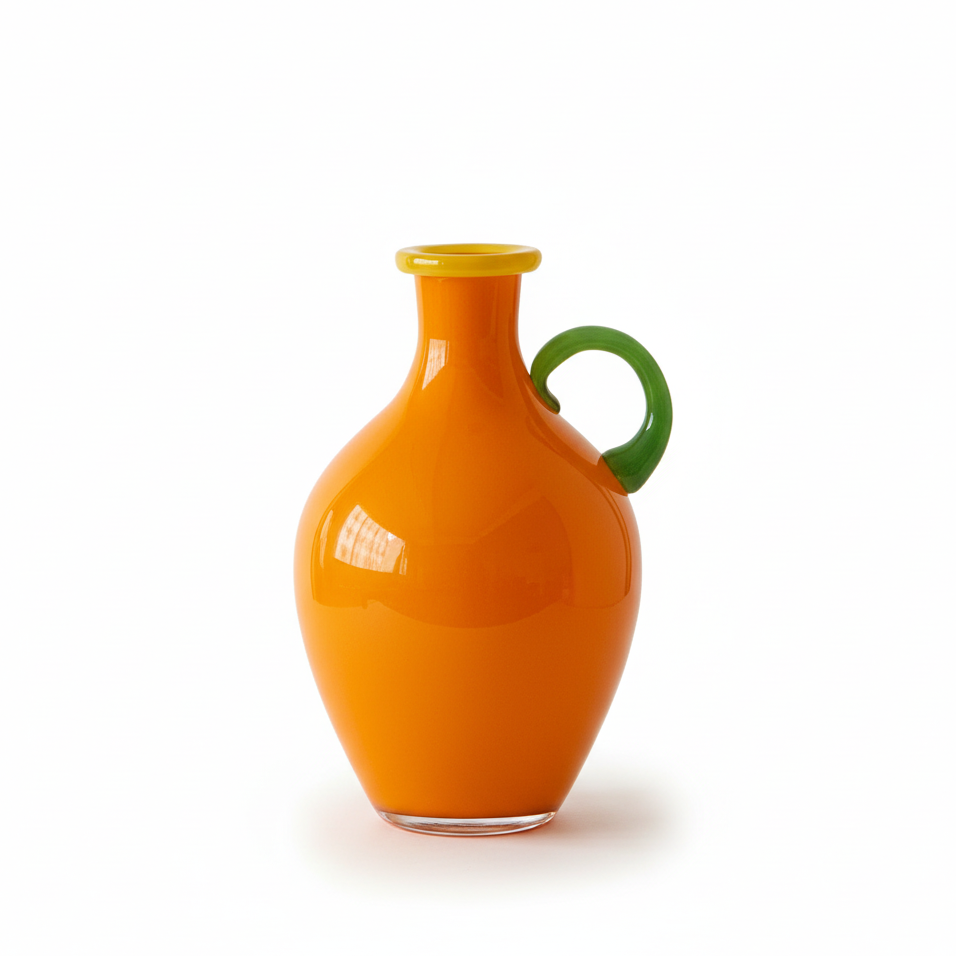 Jewelight Stained Glass Decorative Vase