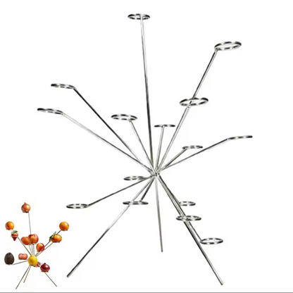 Fruit Bowl Explosion Stand – Fresh Produce Display Rack