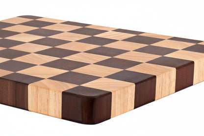 Checkerboard Wooden Cutting Board