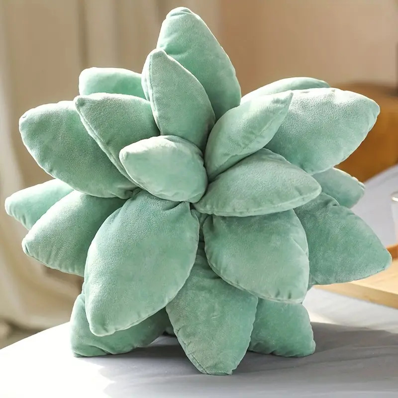 SuccuSnuggle Botanical Throw Pillow - Succulent-Inspired Plant Decor Shop name
