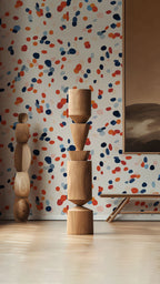 Speckled Polka Dot Self-Adhesive Wallpaper - Peel & Stick