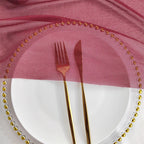 Whimsical Sheer Silk Chiffon Seamless Draping Table Runner - KODA STORE | Fashion x Homewares