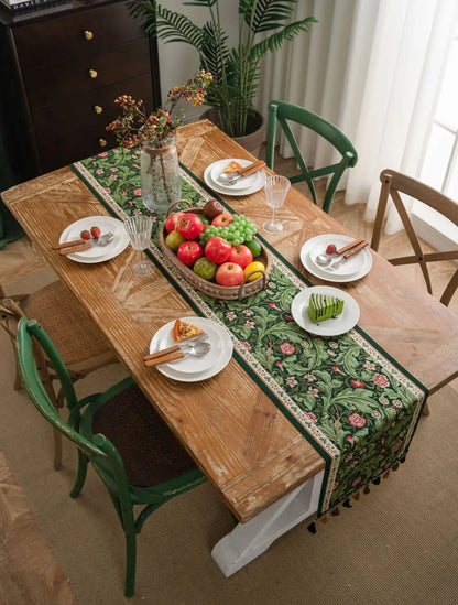 Wild & Woven Table Runner Shop name