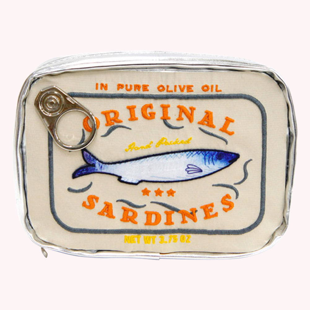 Canned Sardines Novelty Cosmetics Bag