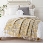 Crawford Tassel Knit Throw Blanket - Koda Store - Free Shipping