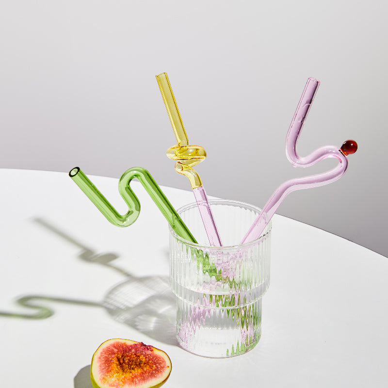 Harlow Glass Straw Shop name