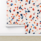 Speckled Polka Dot Self-Adhesive Wallpaper - Peel & Stick