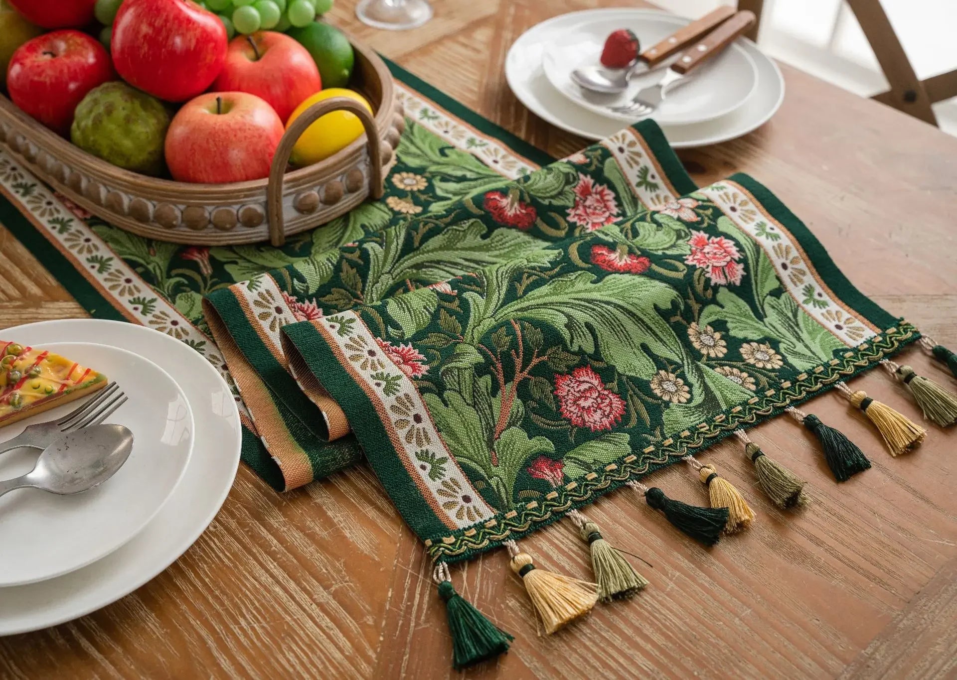 Wild & Woven Table Runner Shop name