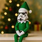 Star Wars Stormtrooper Elf on the Shelf Doll