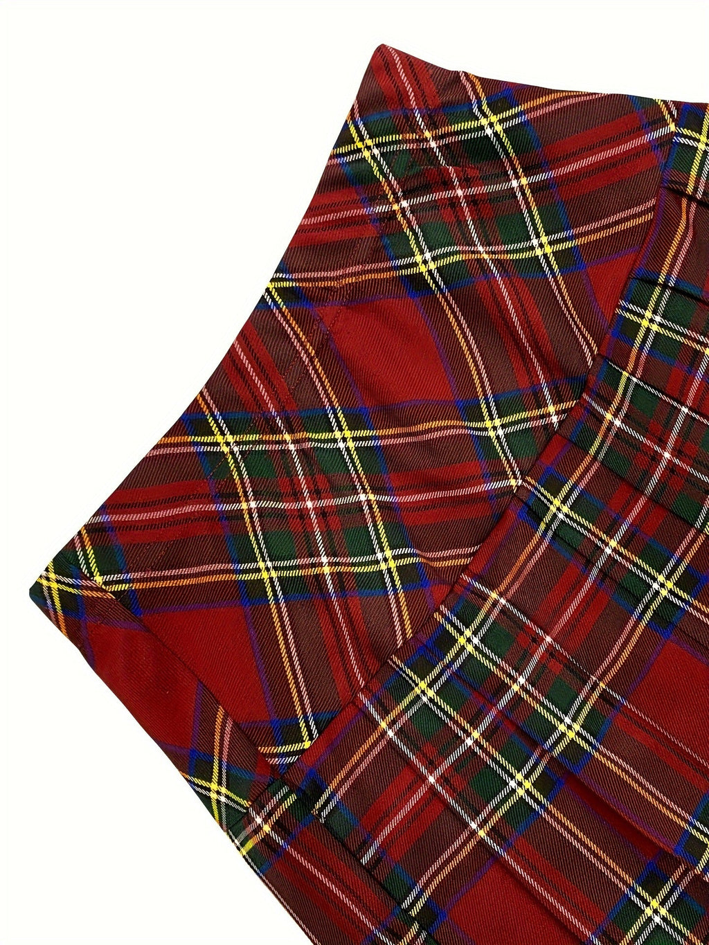 Totally Tartan Pleated Mini Skirt Shop name