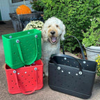 Black Waterproof EVA Beach Bag XL - Koda Fashion & Decor - Free Shipping