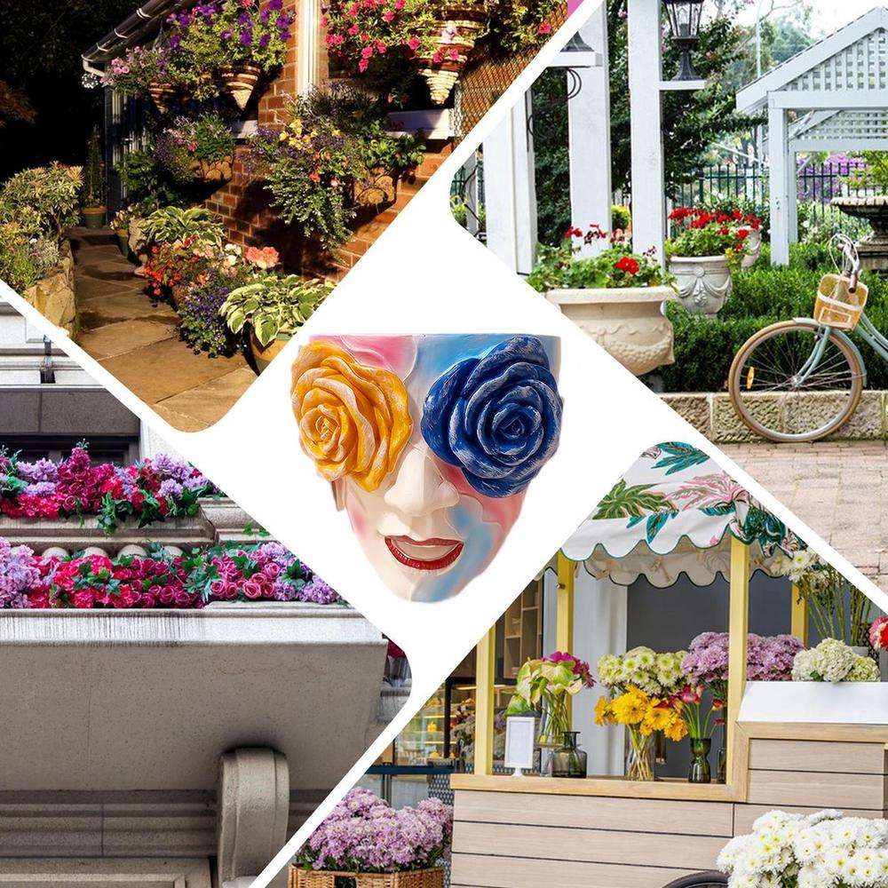 Quirky Rose Eyes Succulent Planter Pot Shop name