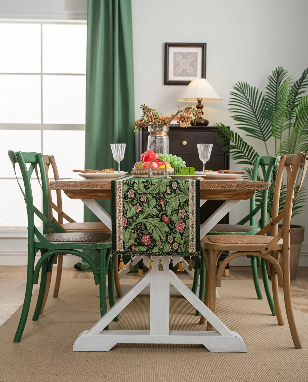 Wild & Woven Table Runner Shop name