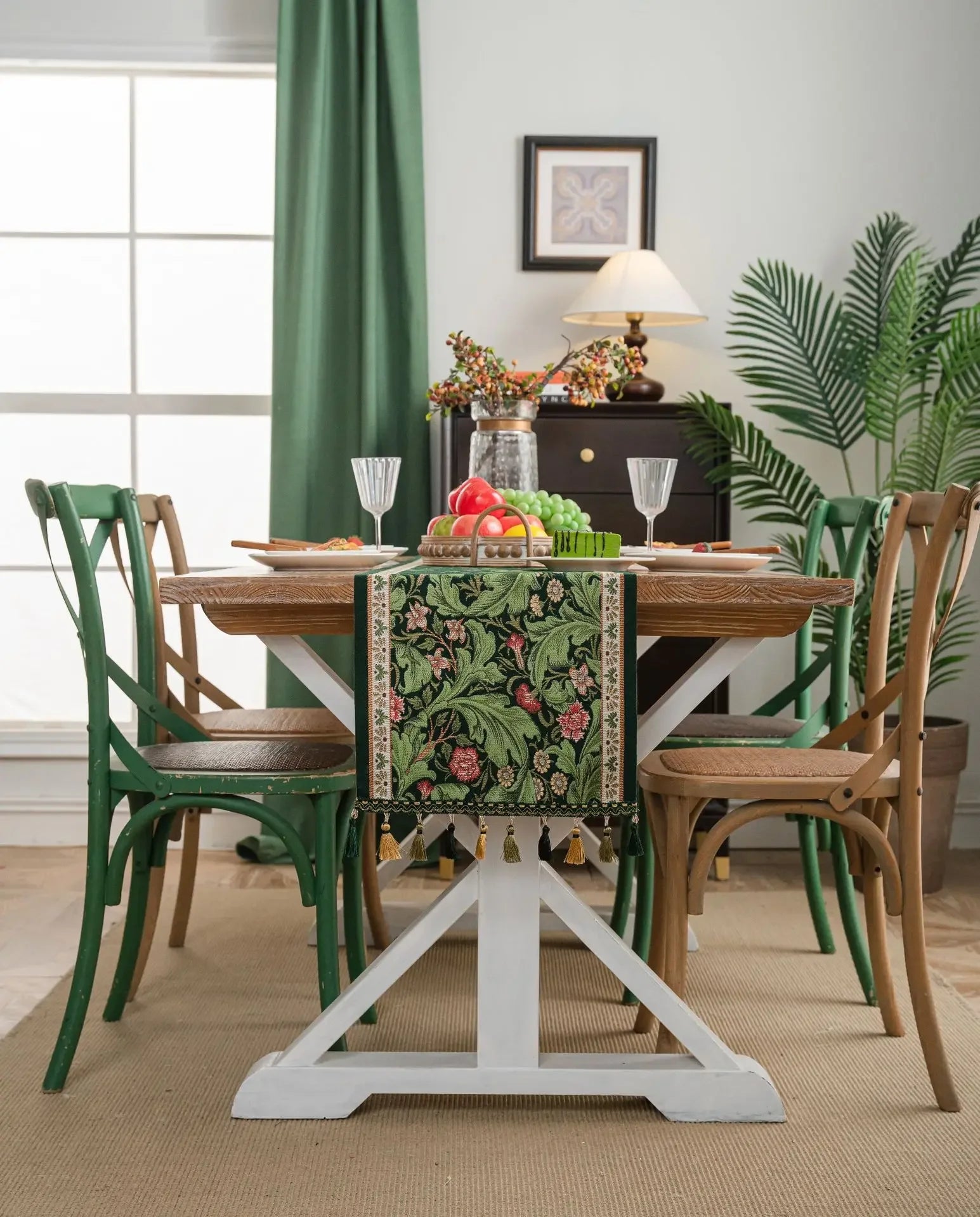 Wild & Woven Table Runner Shop name