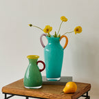 Vintage Style Stained Glass Vase - KODA STORE | Fashion x Homewares