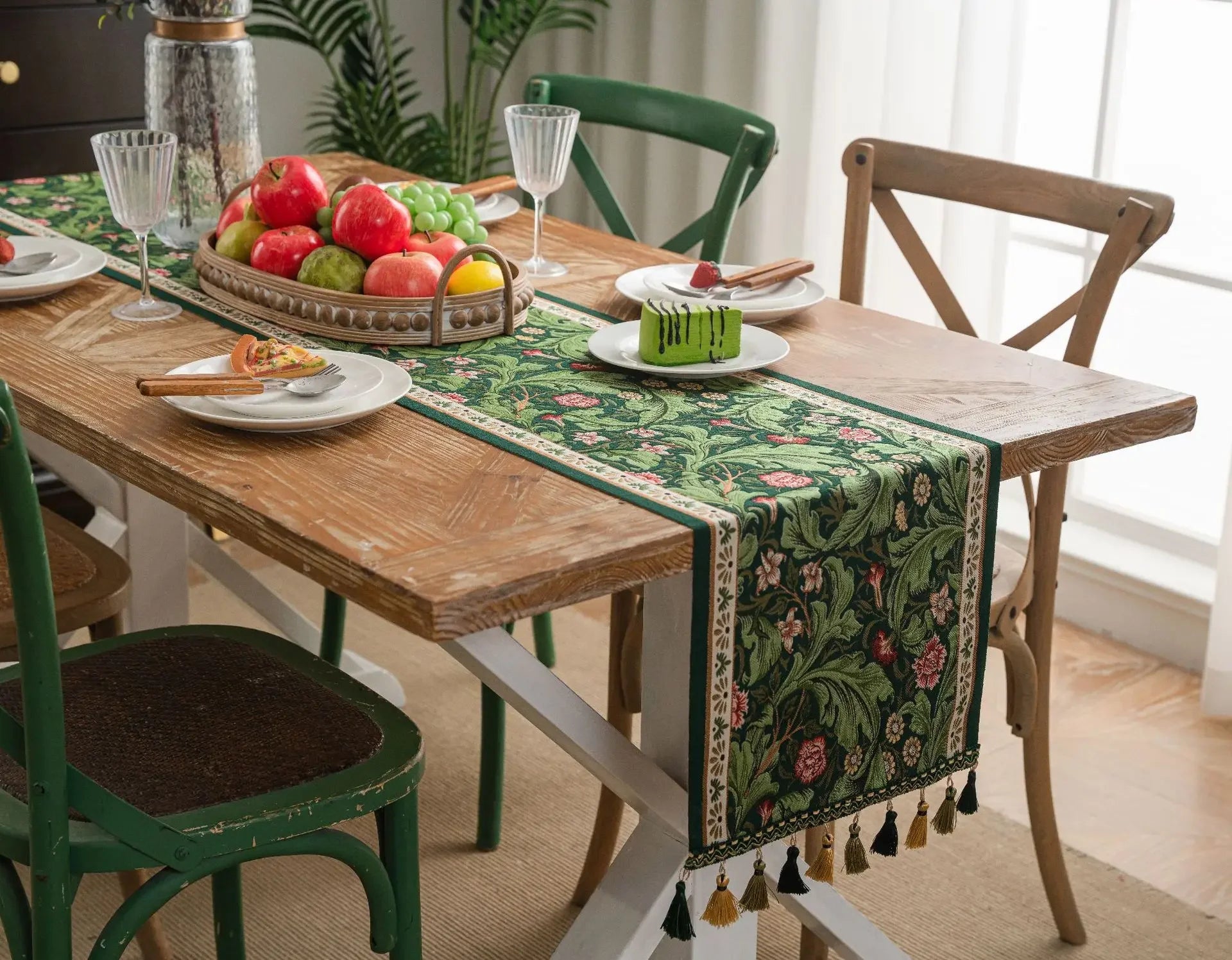 Wild & Woven Table Runner Shop name