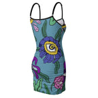 Nature's Seeing Eye Printed Mini Dress | Cultivated Charm For Your Closet & Crib | Free Global Shipping & 30 Day Returns | Women's apparel, jewellery, bags, eclectic home decor & gifting | Checkout Securely with Afterpay & PayPal.