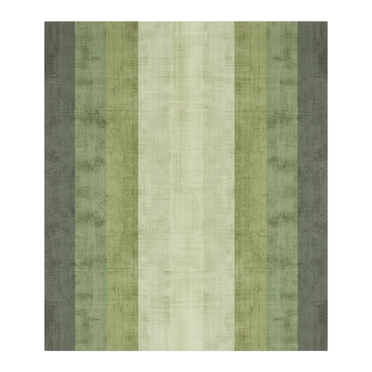 Ombre Stripe Washable Area Rug – Grassy Green – Machine Washable