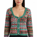 Rosette Radio Bloom Cardigan - Koda Store - Free Shipping